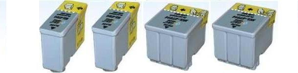 4x Epson Compatible Ink Multipack Cartridges T066 - T067 SELECT YOUR OWN COLOURS - Free UK Delivery